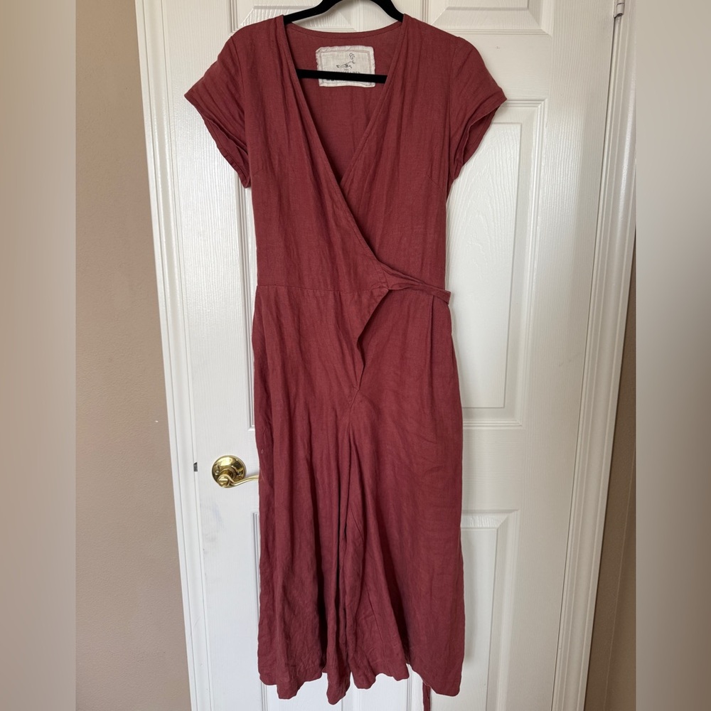Not perfect linen Margaret jumpsuit